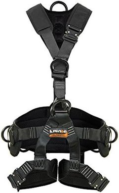 Fusion Climb Tac Rescue Heavy-Duty Adjustable Zipline Harness (23kN)