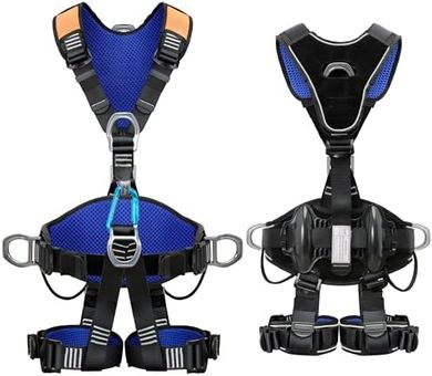 5-Point Roofing Harness with Aluminum O-Rings & Reflective Strips
