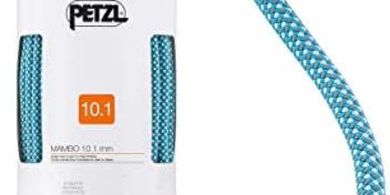 Petzl Mambo: 10.1mm single dynamic climbing rope.
