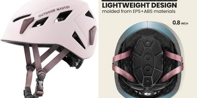 OutdoorMaster Climbing Helmet: Adjustable for Adults
