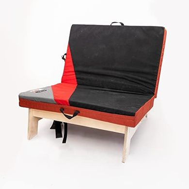 Portable Crash Pad Couch: Bouldering Chair for Gym & Van Life
