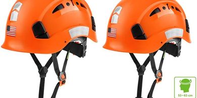 Green Devil Safety Helmet: Lightweight, Vented, ANSI-Approved
