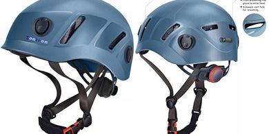 Tontron Adult Helmet: Hiking, Climbing, Caving, Work
