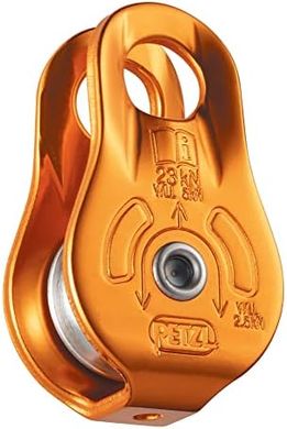 Petzl FIXE: Compact Fixed-Plate Pulley for Hauling & Rigging
