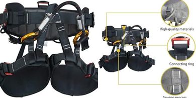 Thicken Safety Harness for Arborists and Rescue Work
