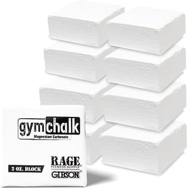 Premium Gymnastics Chalk Blocks (8 x 2oz, Magnesium Carbonate)
