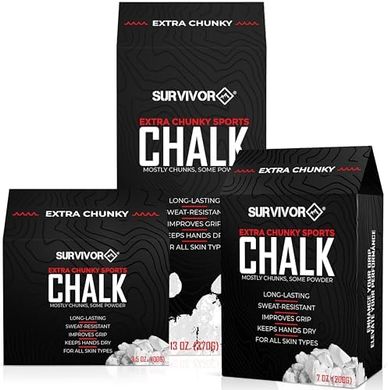 Gym Chalk: Pure Magnesium Carbonate for Climbing, Lifting, & Gymnastics
