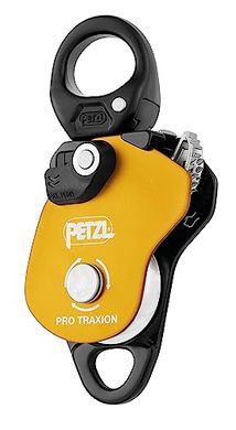 Petzl Pro Traxion: High-Efficiency Progress Capture Pulley
