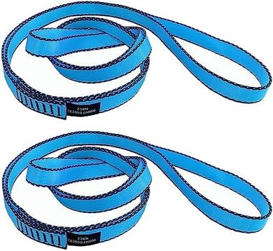 18mm Nylon Climbing Webbing Slings (23kN): For Climbing, Rappelling & More
